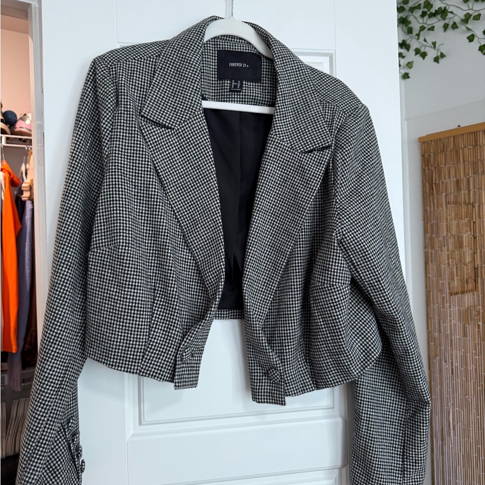 Cropped blazer Forever 21+